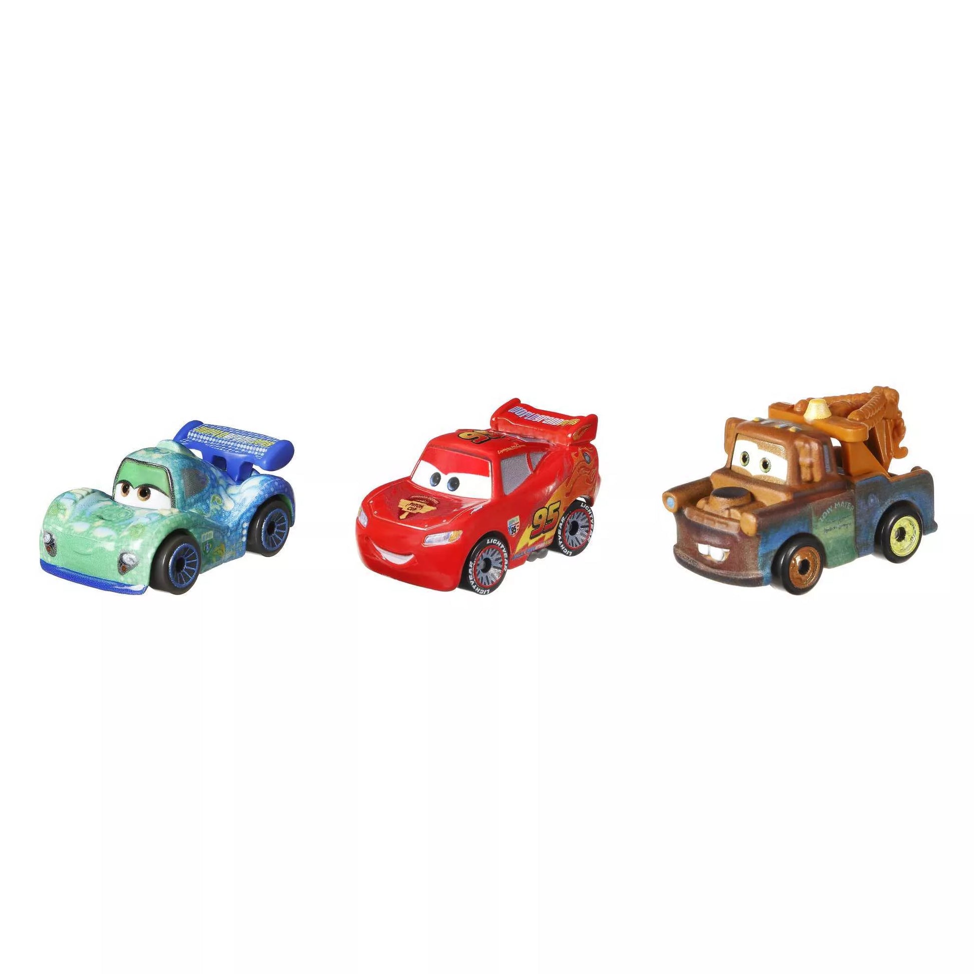 CARS trijų automodeliukų rinkinys – Mini lenktynininkas (GKG01)