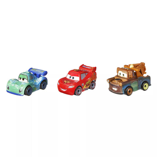 CARS trijų automodeliukų rinkinys – Mini lenktynininkas (GKG01)