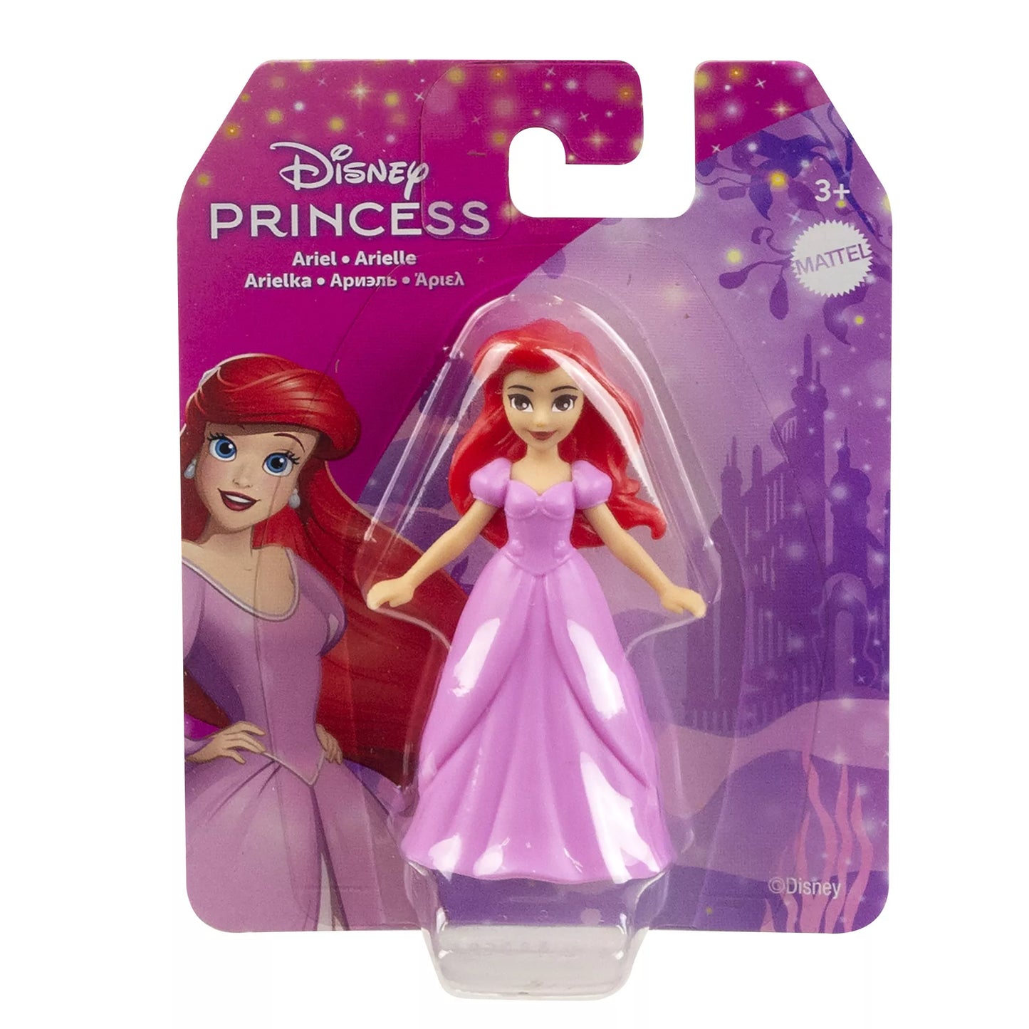 DISNEY PRINCESS AND FROZEN mini lėlytė (HXH19)