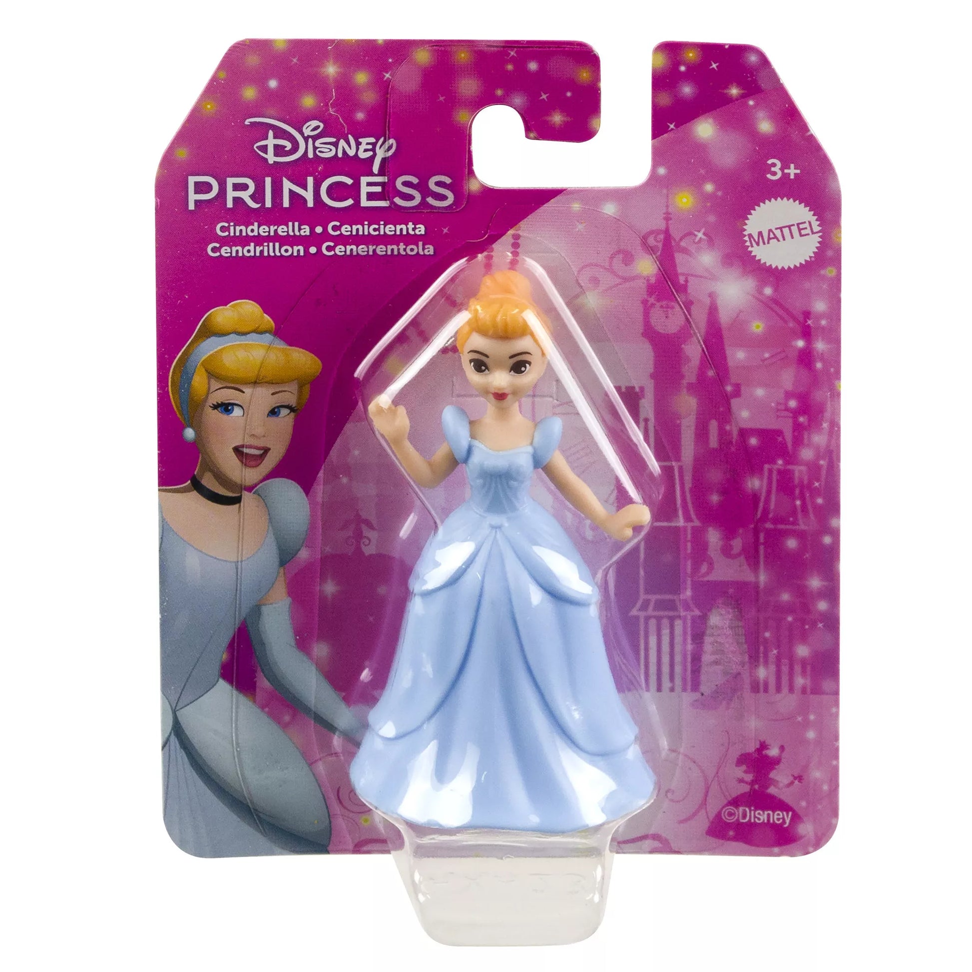 DISNEY PRINCESS AND FROZEN mini lėlytė (HXH19)