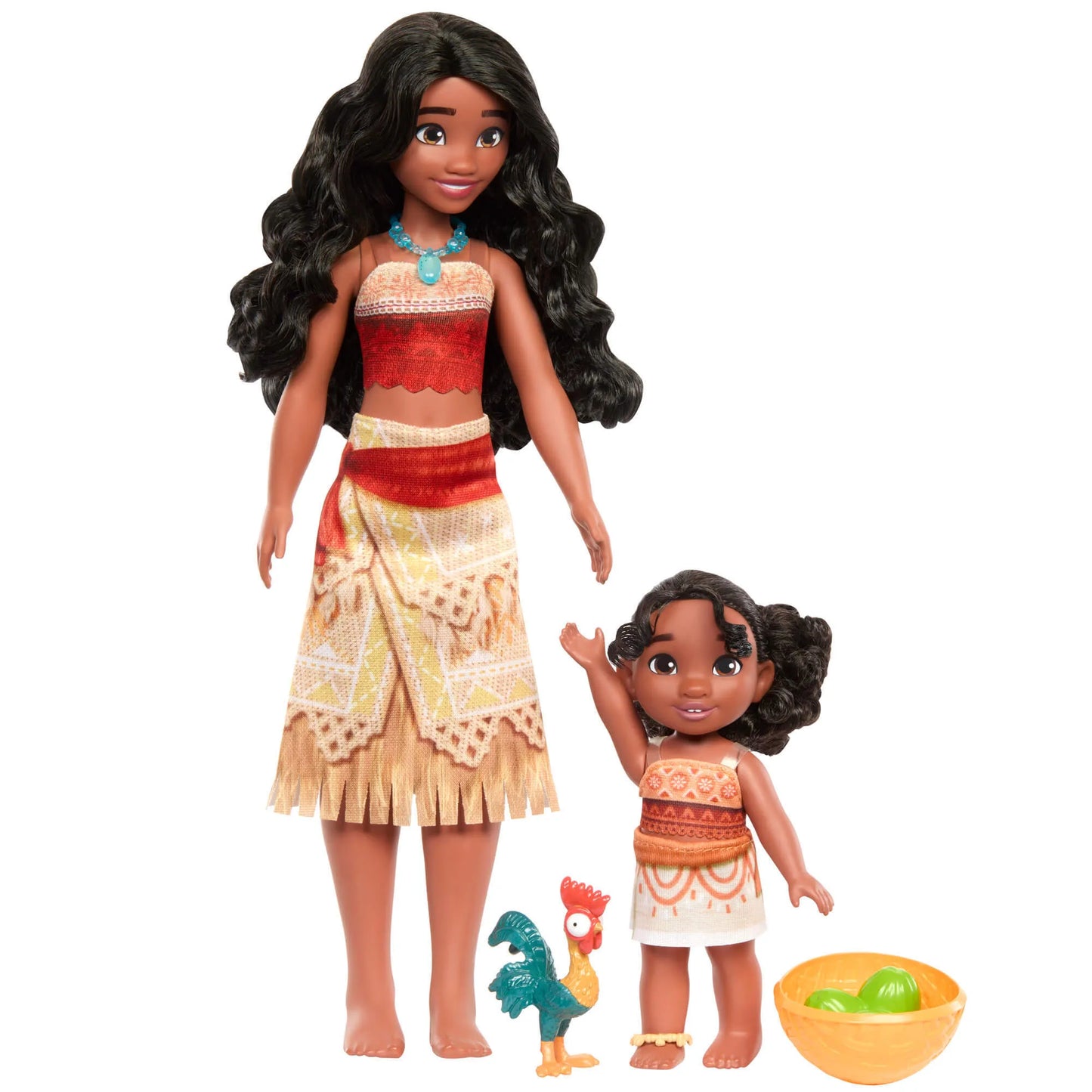 DISNEY PRINCESS MOANA lėlės Vajanos ir sesutės Simea rinkinys (JBT41)