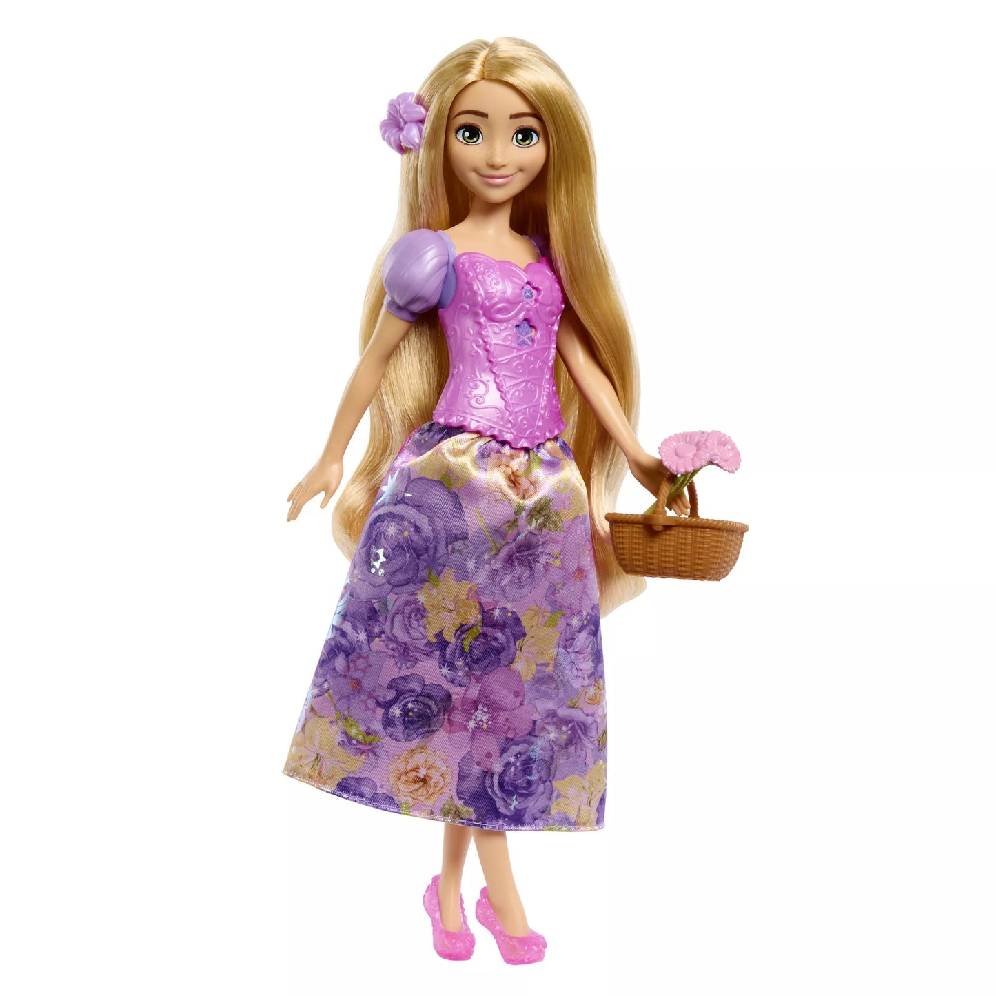 DISNEY PRINCESS SPIN and REVEAL Auksaplaukės siurprizų rinkinys (HTV86)