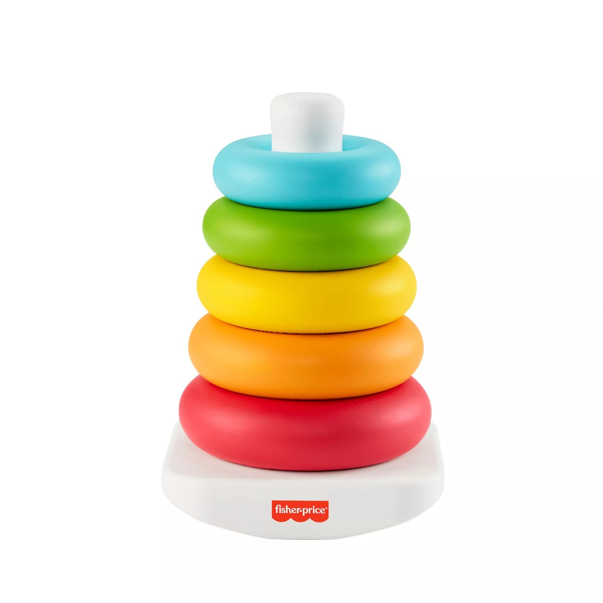 FISHER-PRICE bokštelis eko pakuotėje – Supk ir statyk (GRF09)