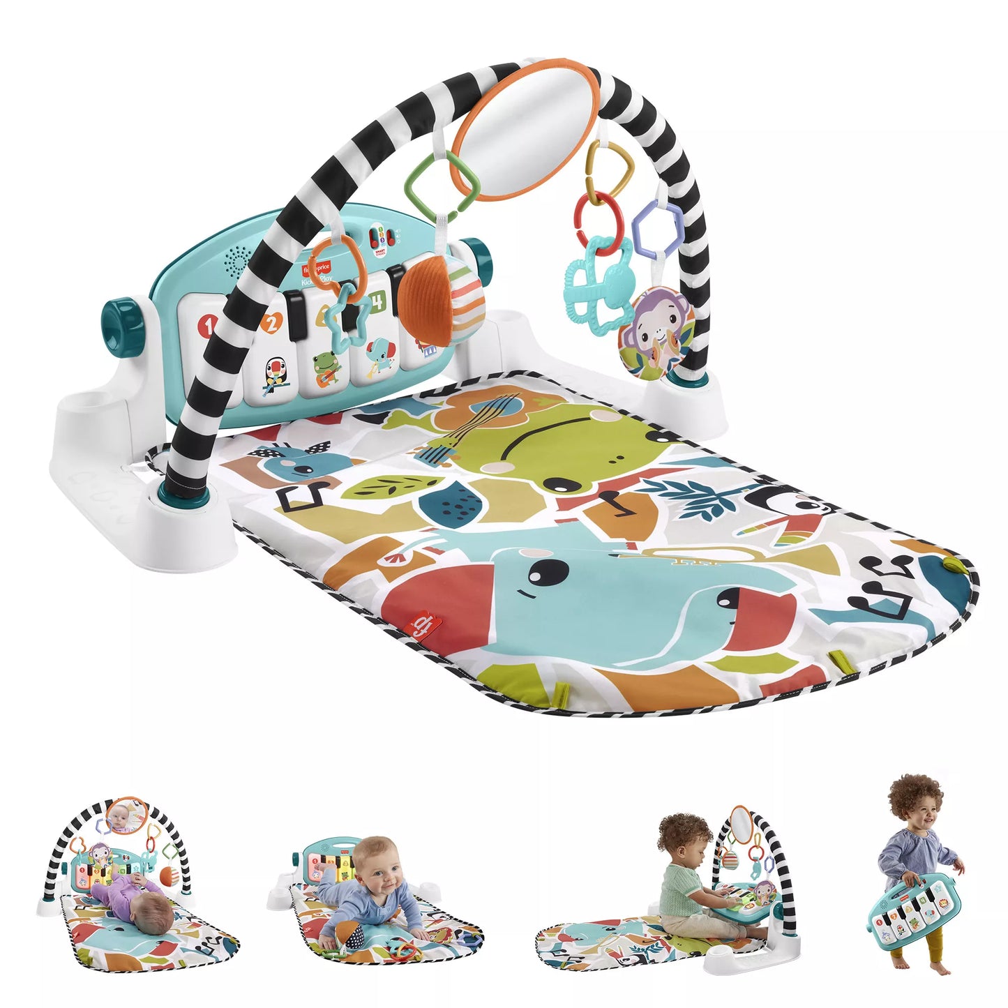 FISHER-PRICE kilimėlis su pianinu (HWY58)