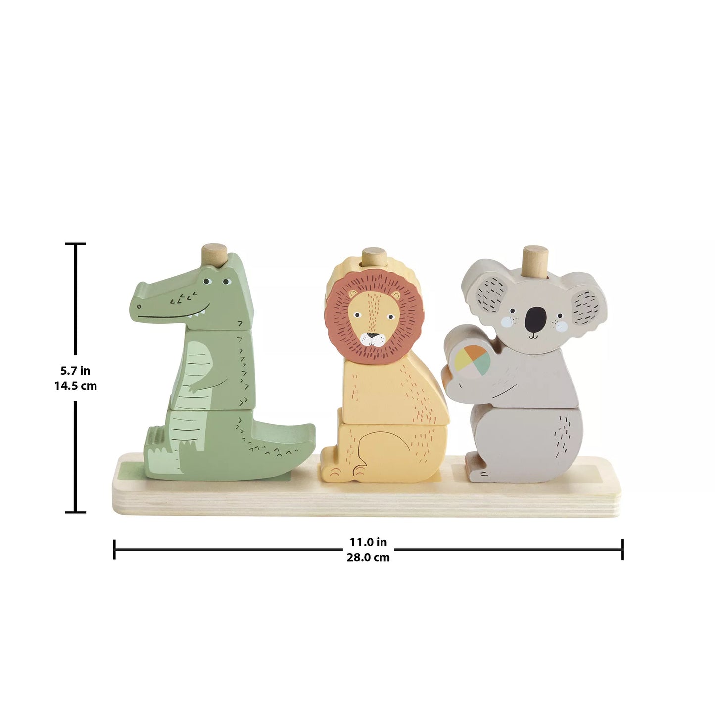 FISHER-PRICE medinis bokštelis – Gyvūnai (HXV04)