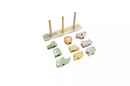 FISHER-PRICE medinis bokštelis – Gyvūnai (HXV04)