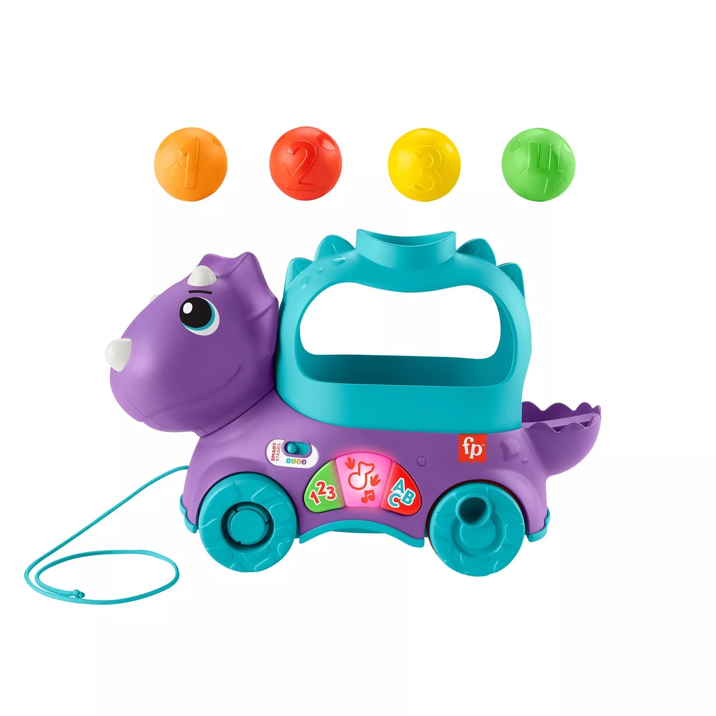 FISHER-PRICE mokomasis dinozauras (lietuviškai įgarsintas) (HNR53)