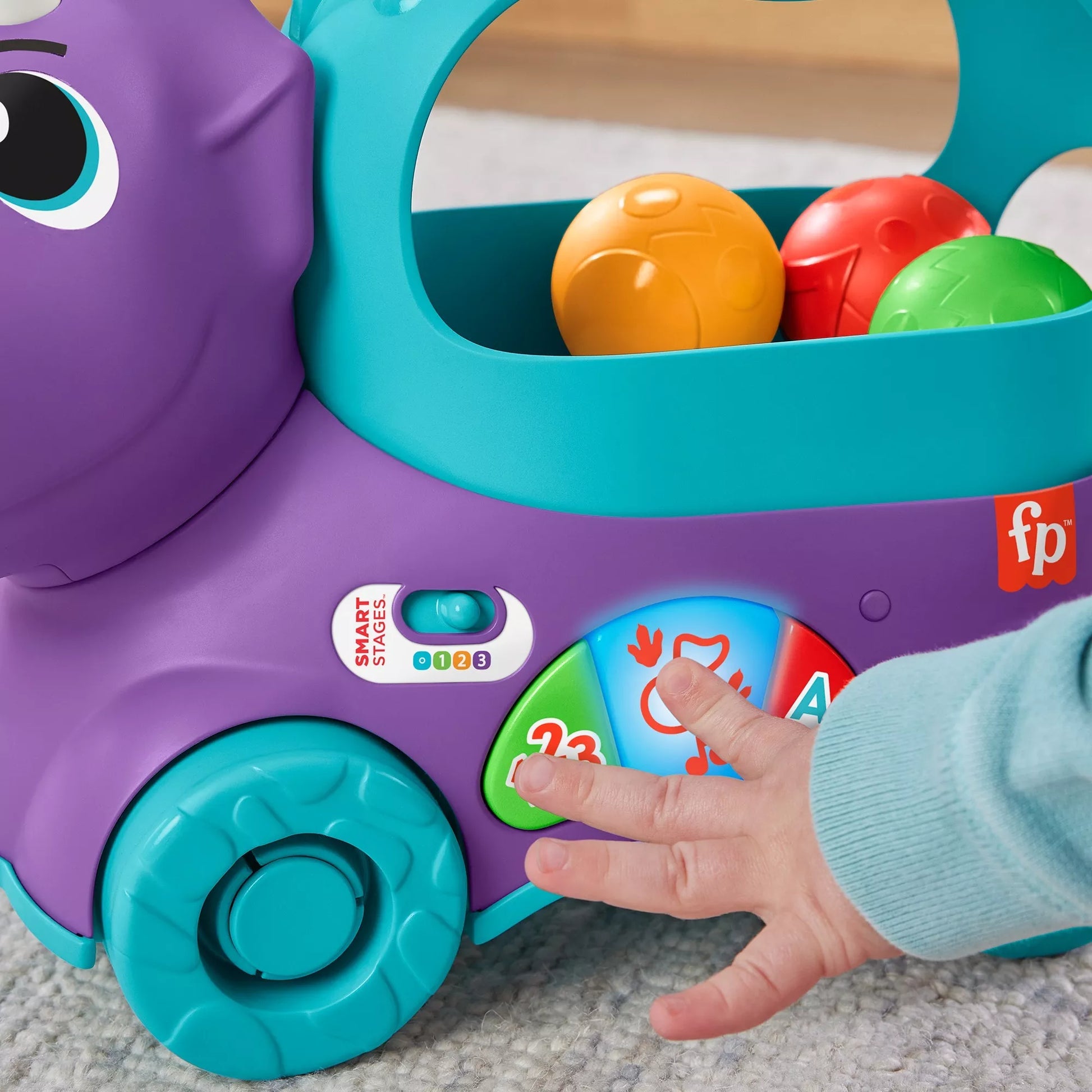 FISHER-PRICE mokomasis dinozauras (lietuviškai įgarsintas) (HNR53)