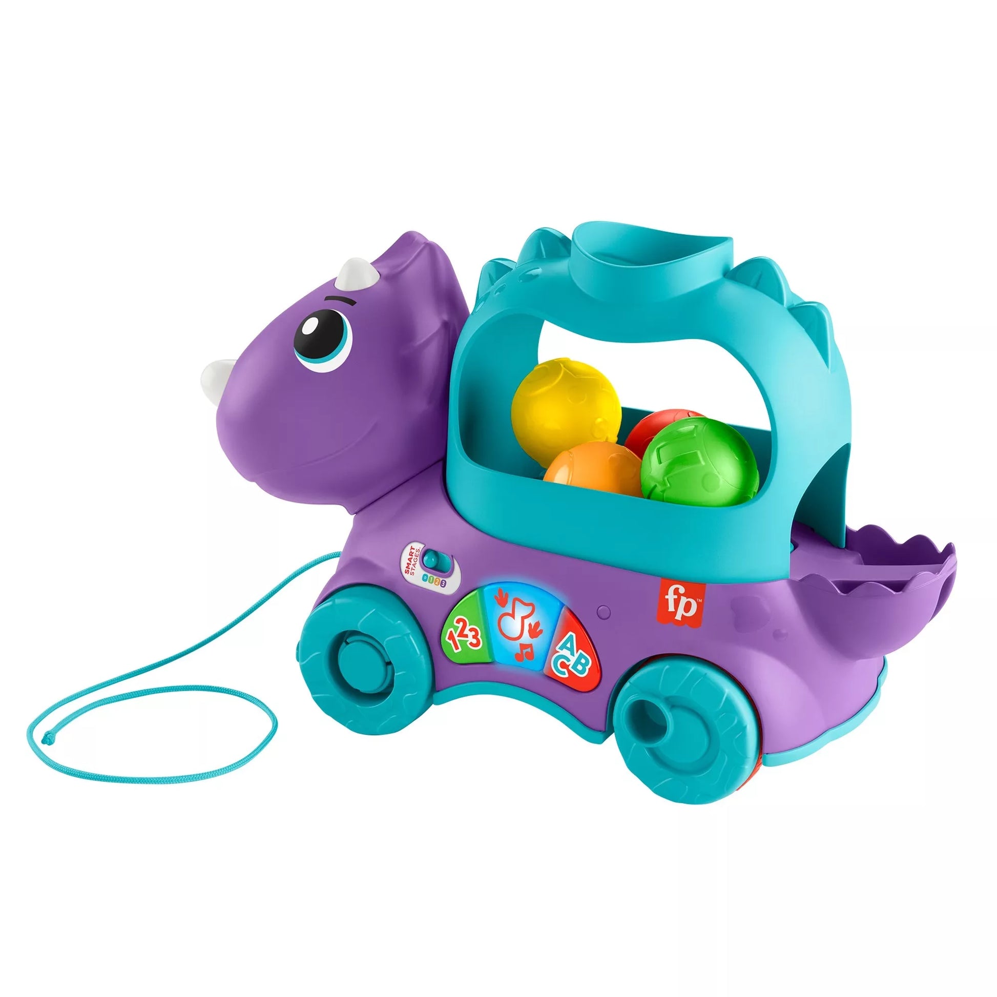 FISHER-PRICE mokomasis dinozauras (lietuviškai įgarsintas) (HNR53)