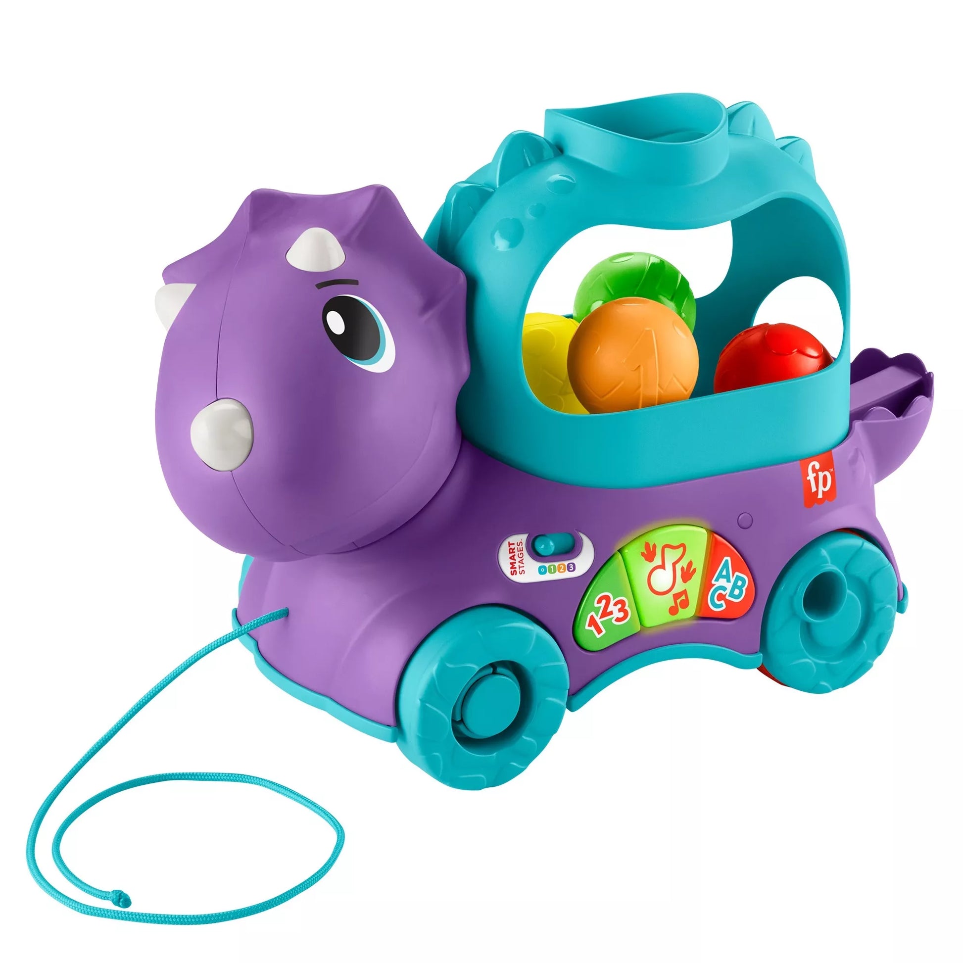FISHER-PRICE mokomasis dinozauras (lietuviškai įgarsintas) (HNR53)