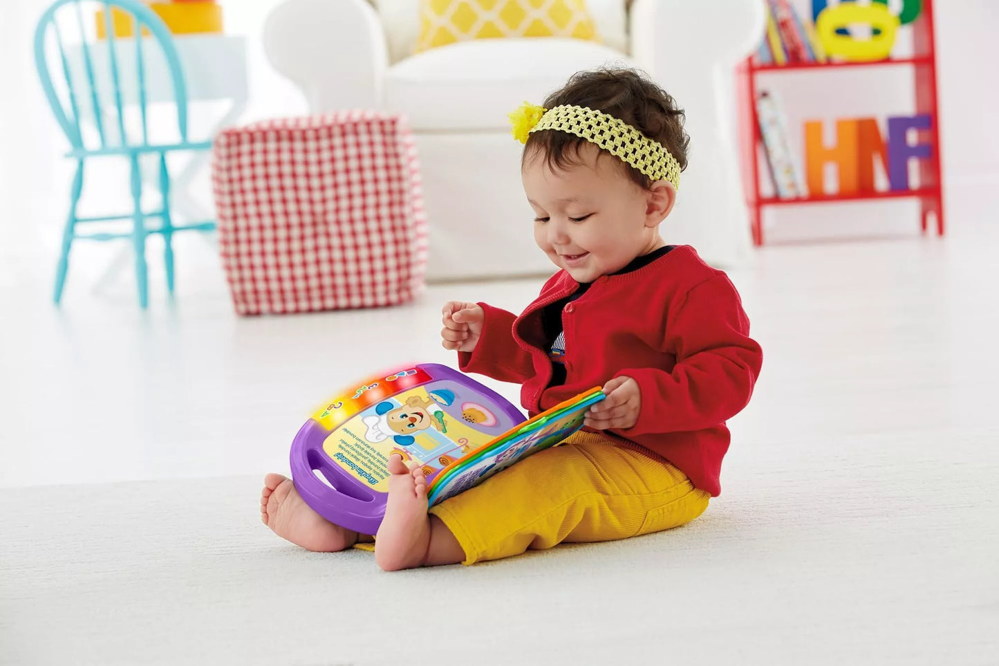 FISHER-PRICE muzikinė knygelė LT (lietuviškai įgarsinta) (DKK19)