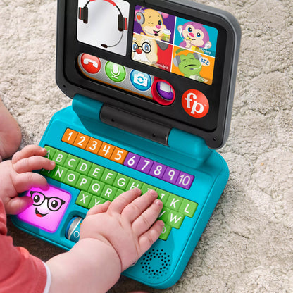 FISHER-PRICE nešiojamasis kompiuteris – Pažink ir išmok LT (lietuviškai įgarsintas) (HHH04)
