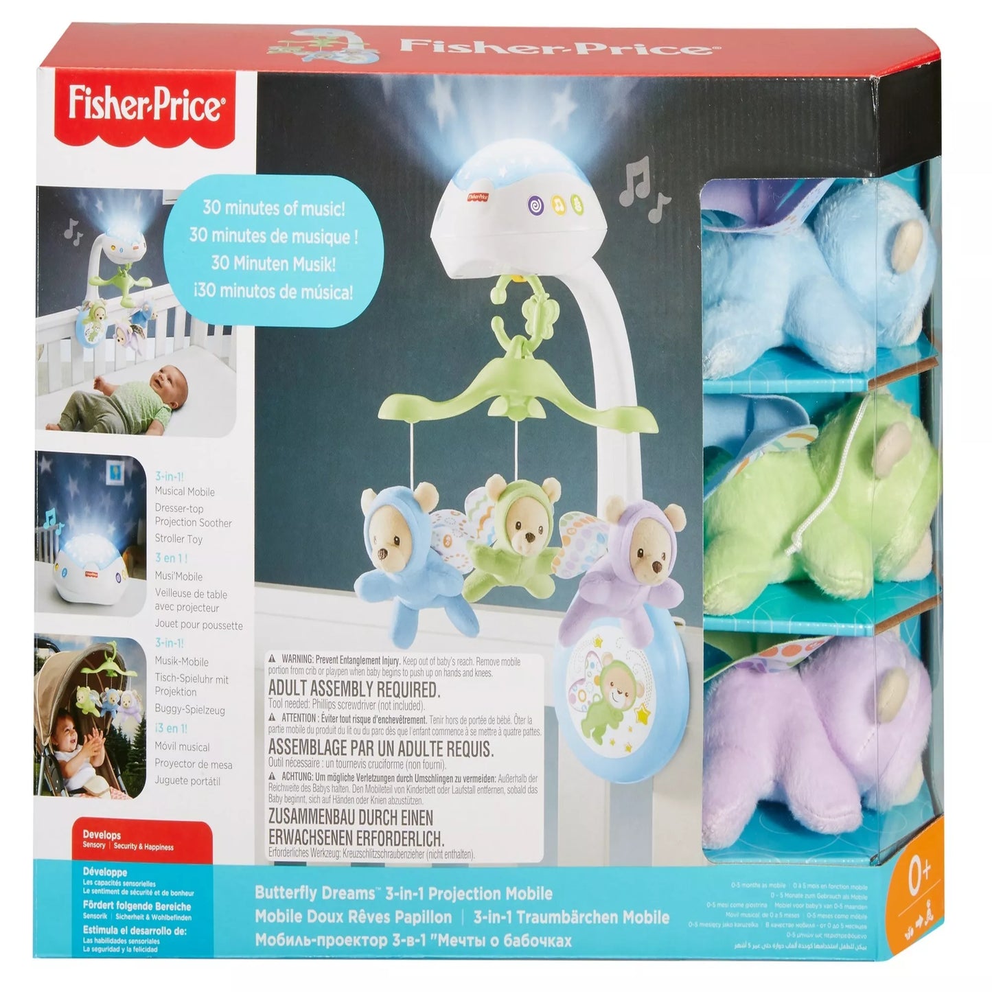 FISHER-PRICE svajonių karuselė (CDN41)