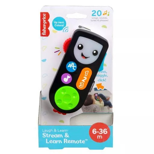 FISHER-PRICE TV pultelis, įgarsintas lietuviškai (HJN56)
