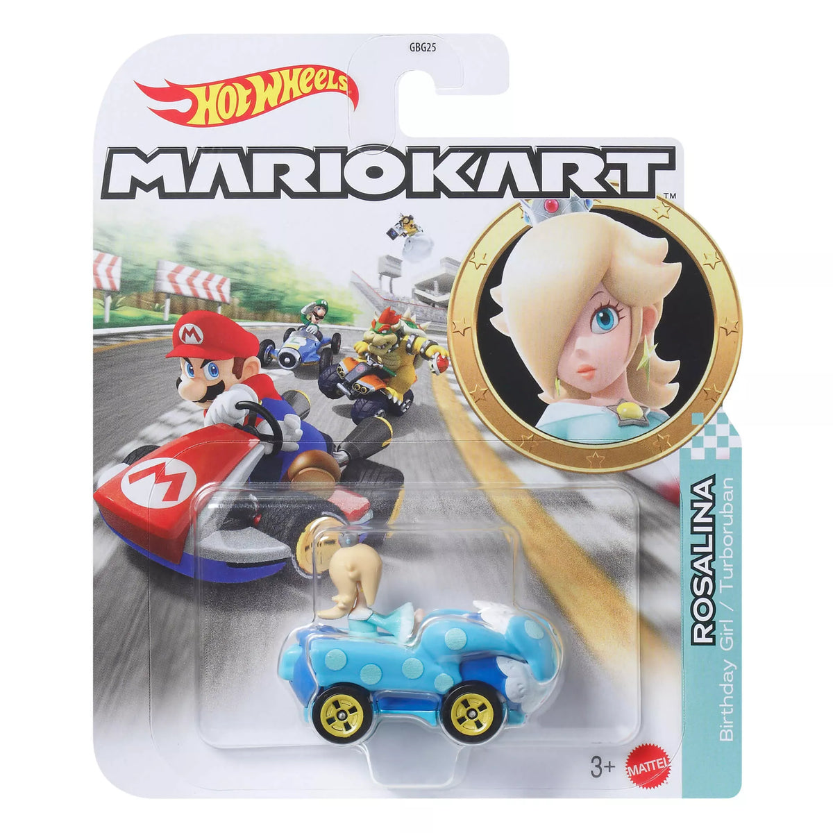 HOT WHEELS MARIO KART automodeliukas su figūrėle (GBG25)