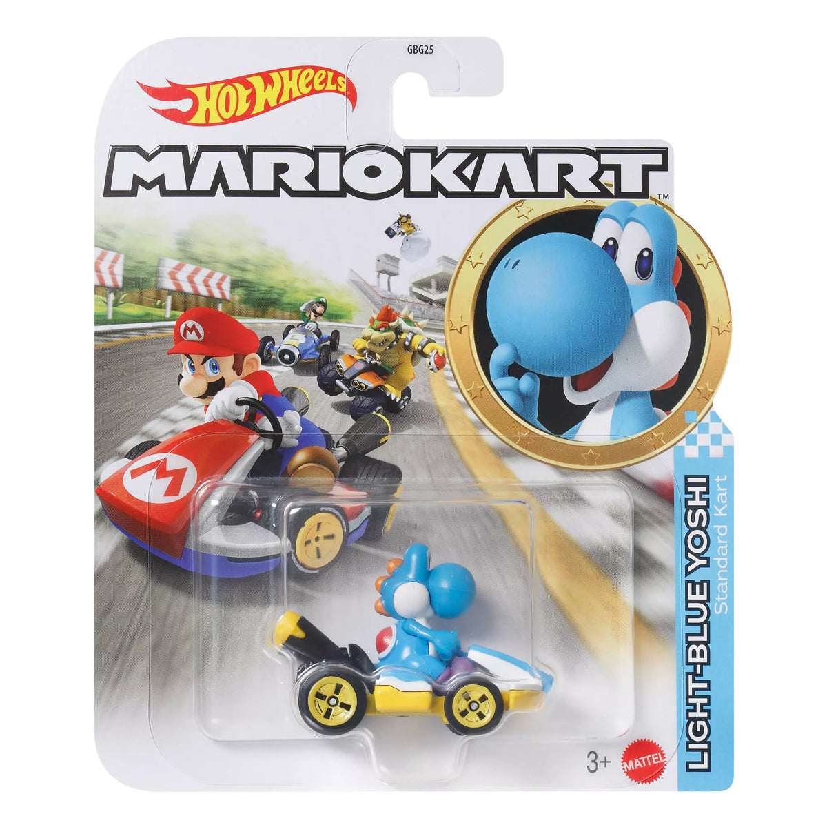 HOT WHEELS MARIO KART automodeliukas su figūrėle (GBG25)