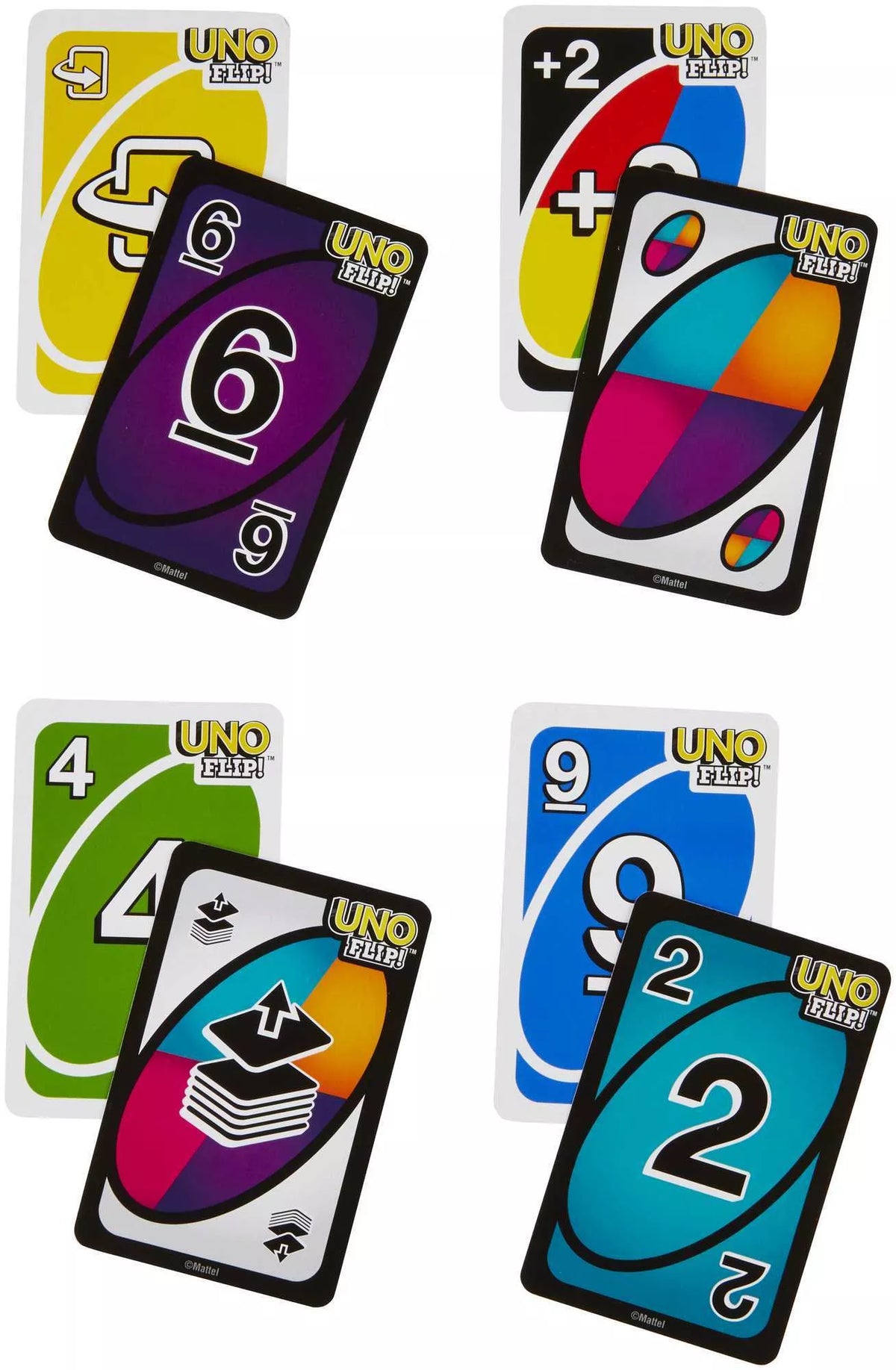 UNO FLIP! – žaidimas su dvipusėmis kortomis (GDR44)