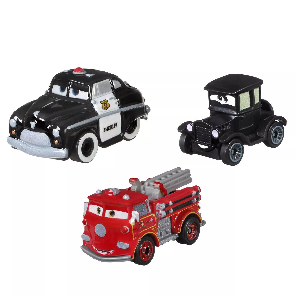 CARS trijų automodeliukų rinkinys – Mini lenktynininkas (GKG01)