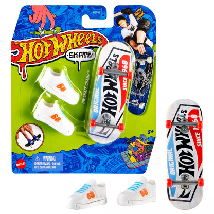 HOT WHEELS pirštų riedlentė su batais (HGT46)