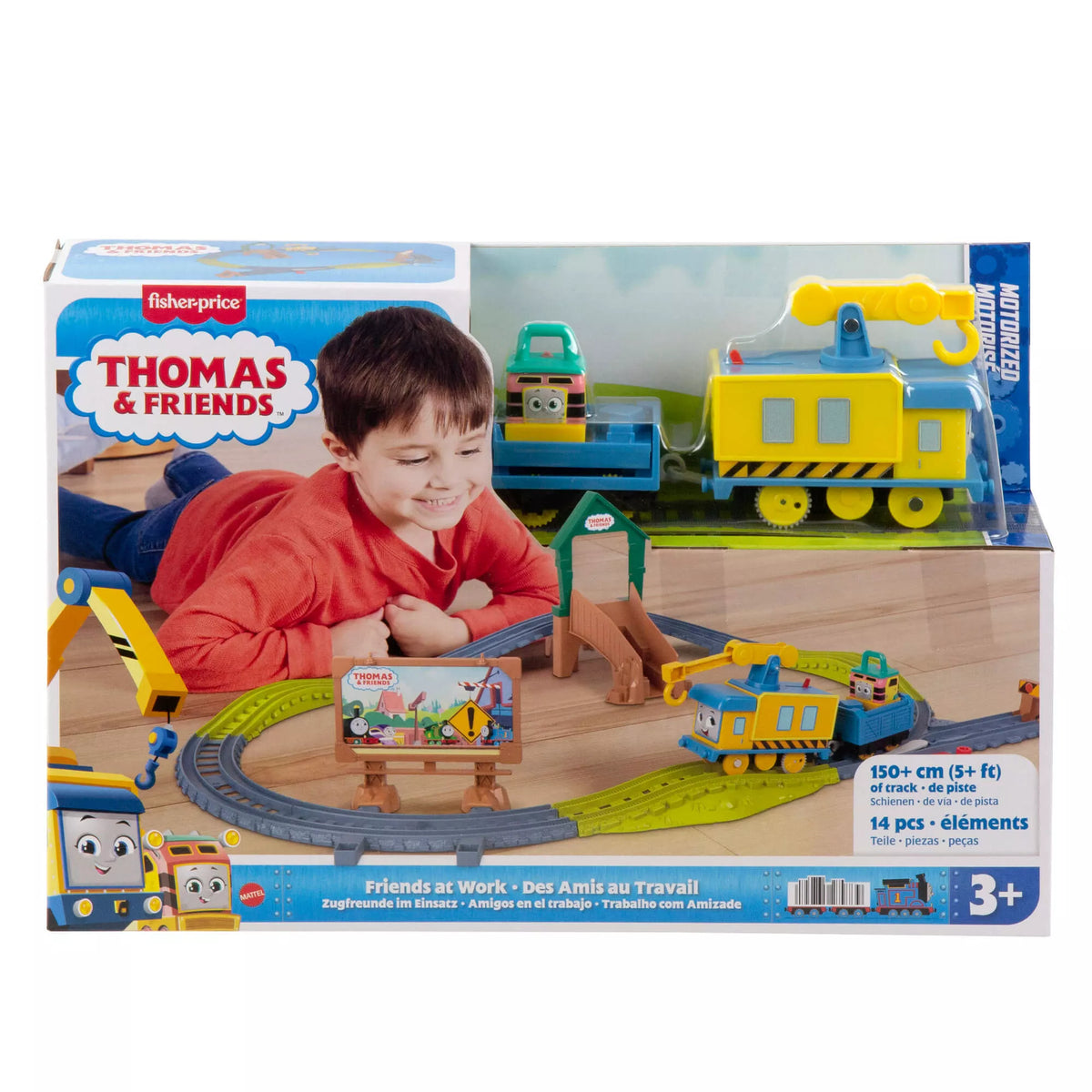THOMAS AND FRIENDS motorizuota bėgių trasa (HGY78)