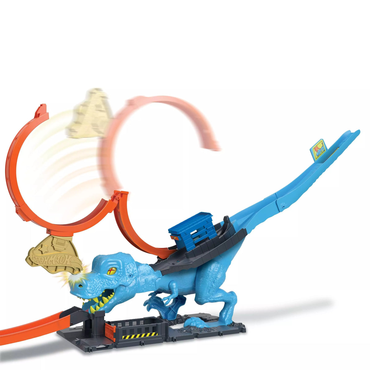 HOT WHEELS CITY rinkinys – Dinozauras su kilpa (HKX42)