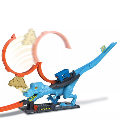 HOT WHEELS CITY rinkinys – Dinozauras su kilpa (HKX42)