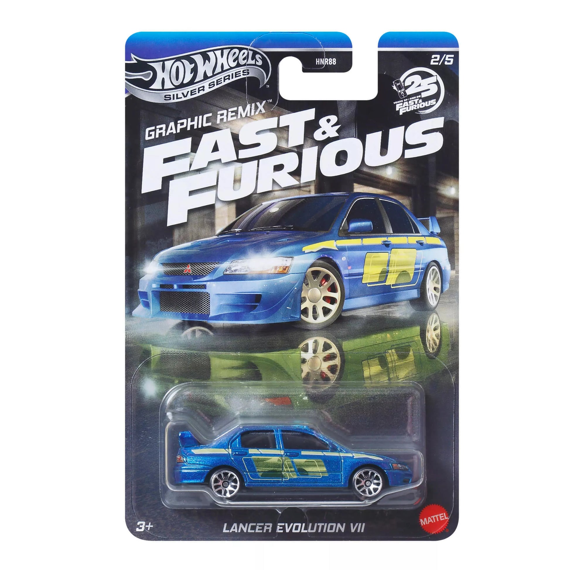 HOT WHEELS automodeliukai iš filmo Greiti ir įsiutę  (HNR88)
