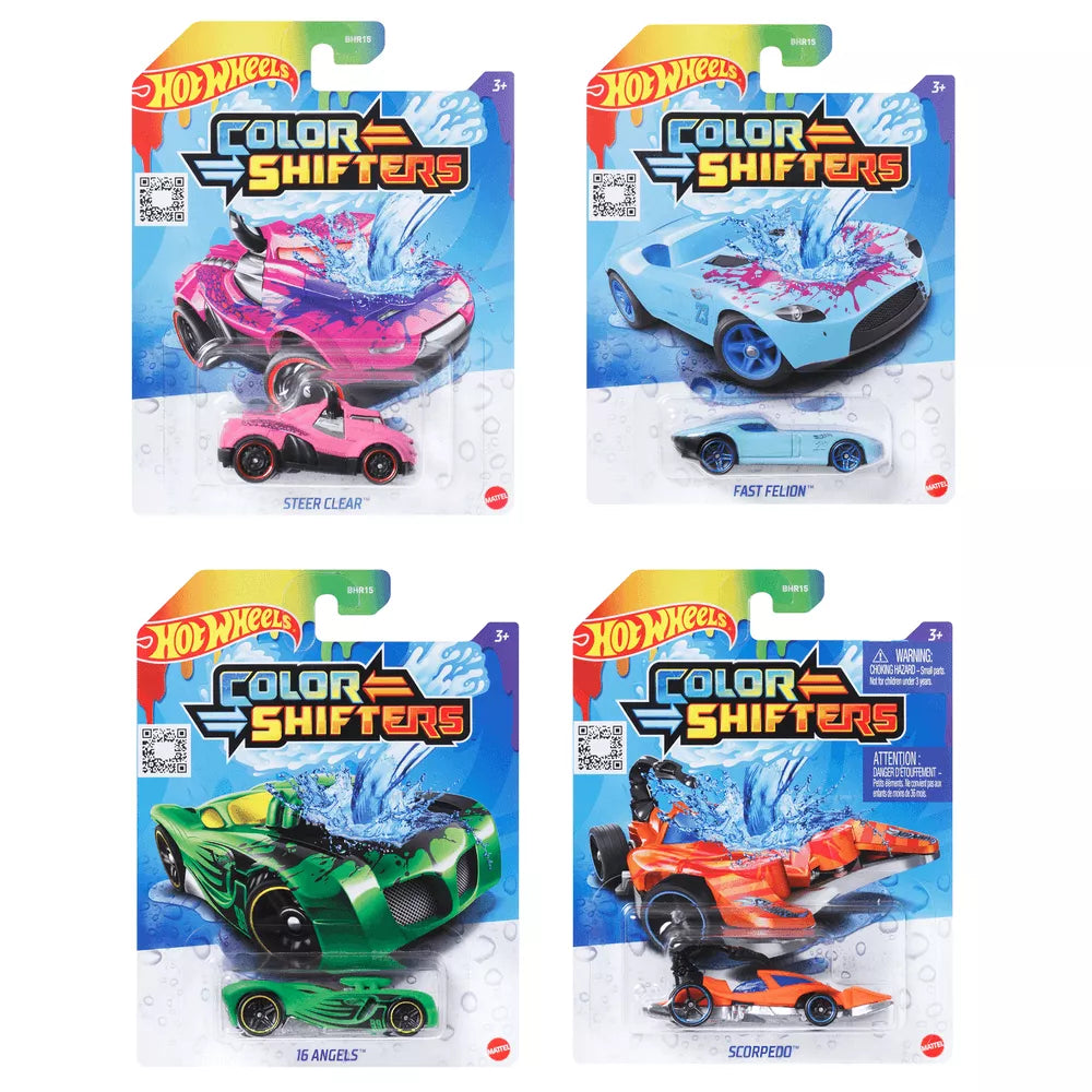 HOT WHEELS automodeliukas – Pakeisk spalvą! (BHR15)