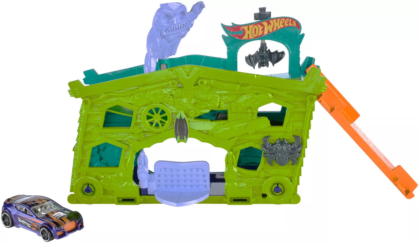 HOT WHEELS CITY išskleidžiamas žaidimų rinkinys (FJN34)