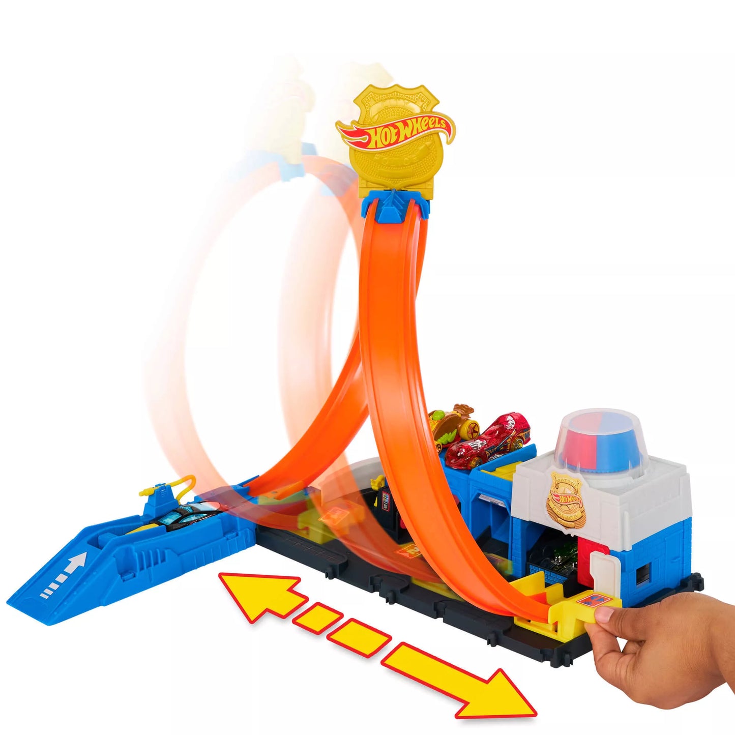 HOT WHEELS CITY rinkinys – Super policijos stotis (JBM71)