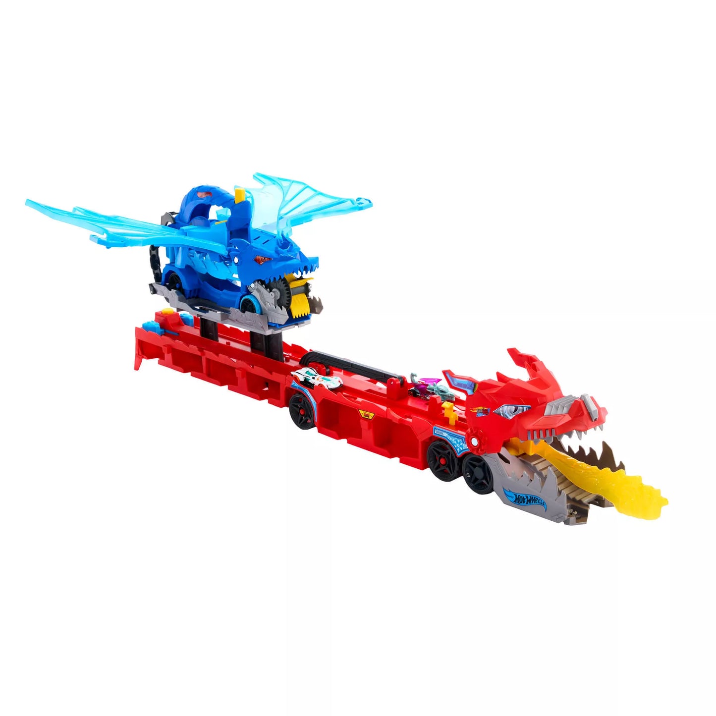 HOT WHEELS CITY transporteris – Dvigubas drakonas (JBM72)