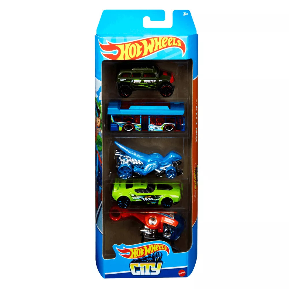 HOT WHEELS penkių automodeliukų rinkinys (1806)