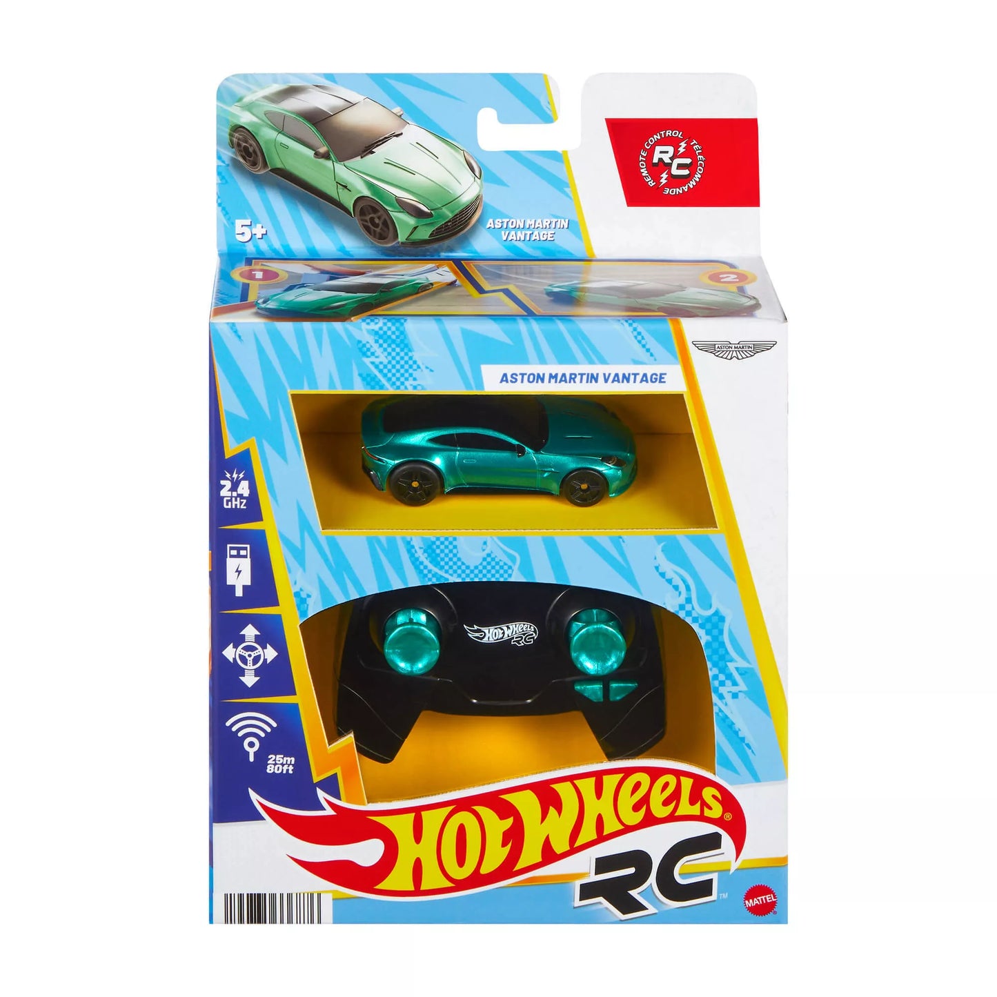 HOT WHEELS RC Aston Martin Vantage automodelis (JHW59)