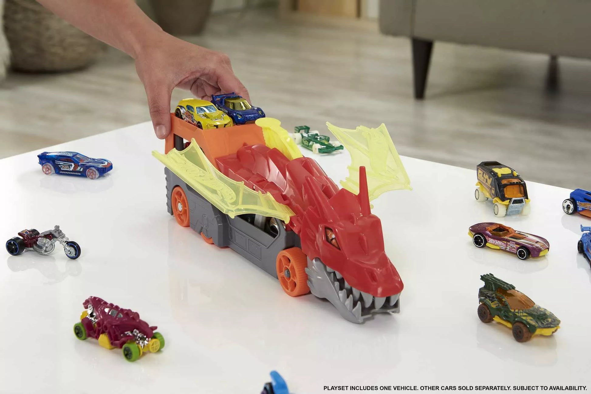 HOT WHEELS transporteris – Drakonas (GTK42)