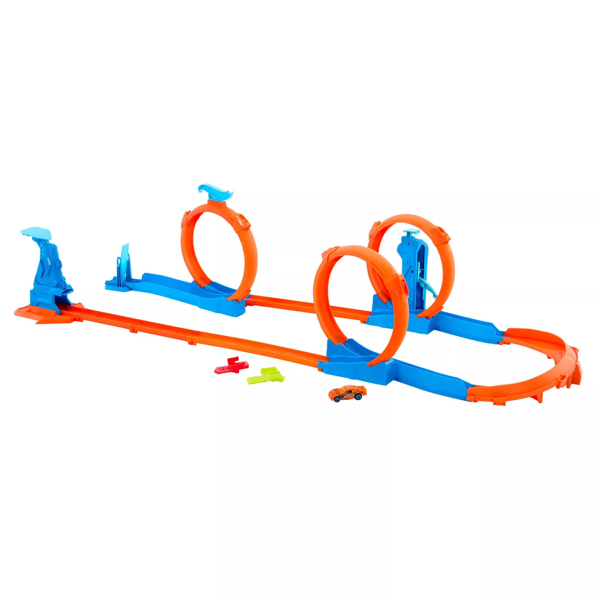 HOT WHEELS trąsų prailginimų rinkinys – Trys kilpos (JDW39)