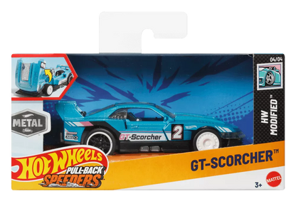 HOT WHEELS automodeliukas – Pull-Back Speeders (HPR70)