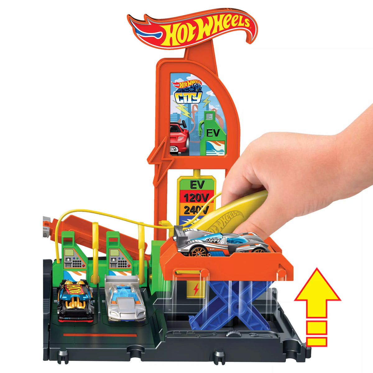 HOT WHEELS CITY rinkinys – Įkrovimo stotelė (HTN79)