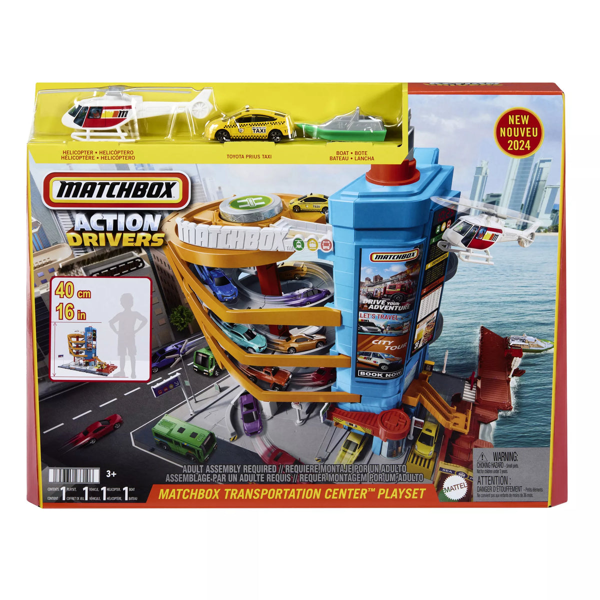 MATCHBOX rinkinys – Transporto centras (HXL47)
