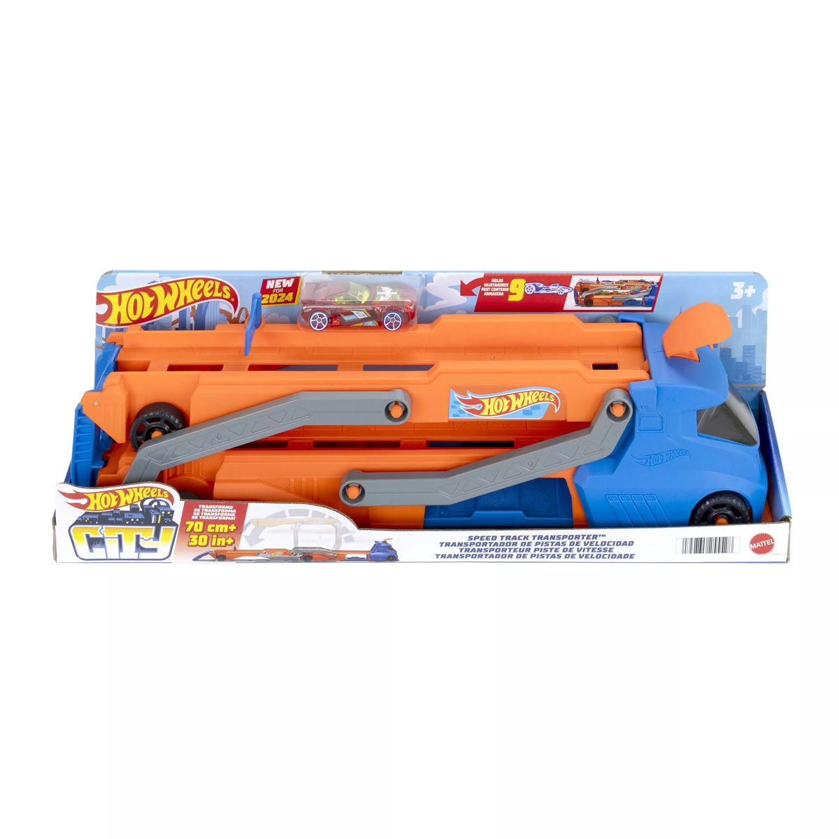 HOT WHEELS transporteris – Greitis mieste (HYT83)