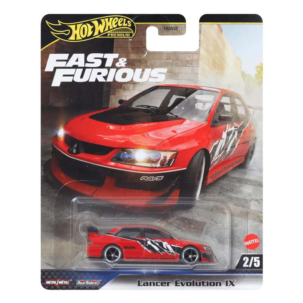 HOT WHEELS PREMIUM automodeliukas iš filmo Greiti ir įsiutę  (HNW46)