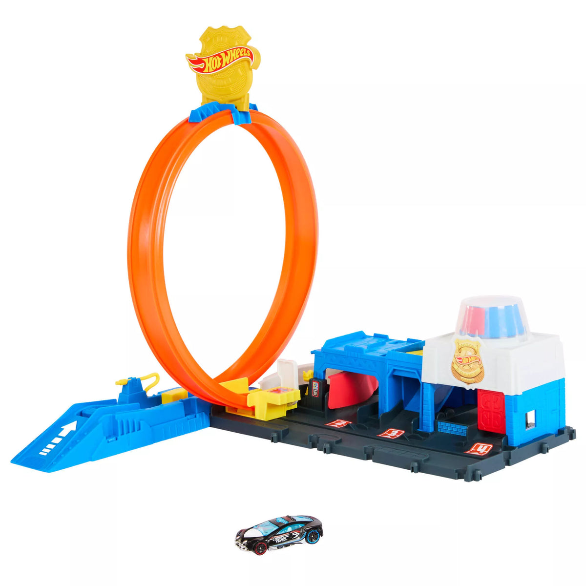 HOT WHEELS CITY rinkinys – Super policijos stotis (JBM71)