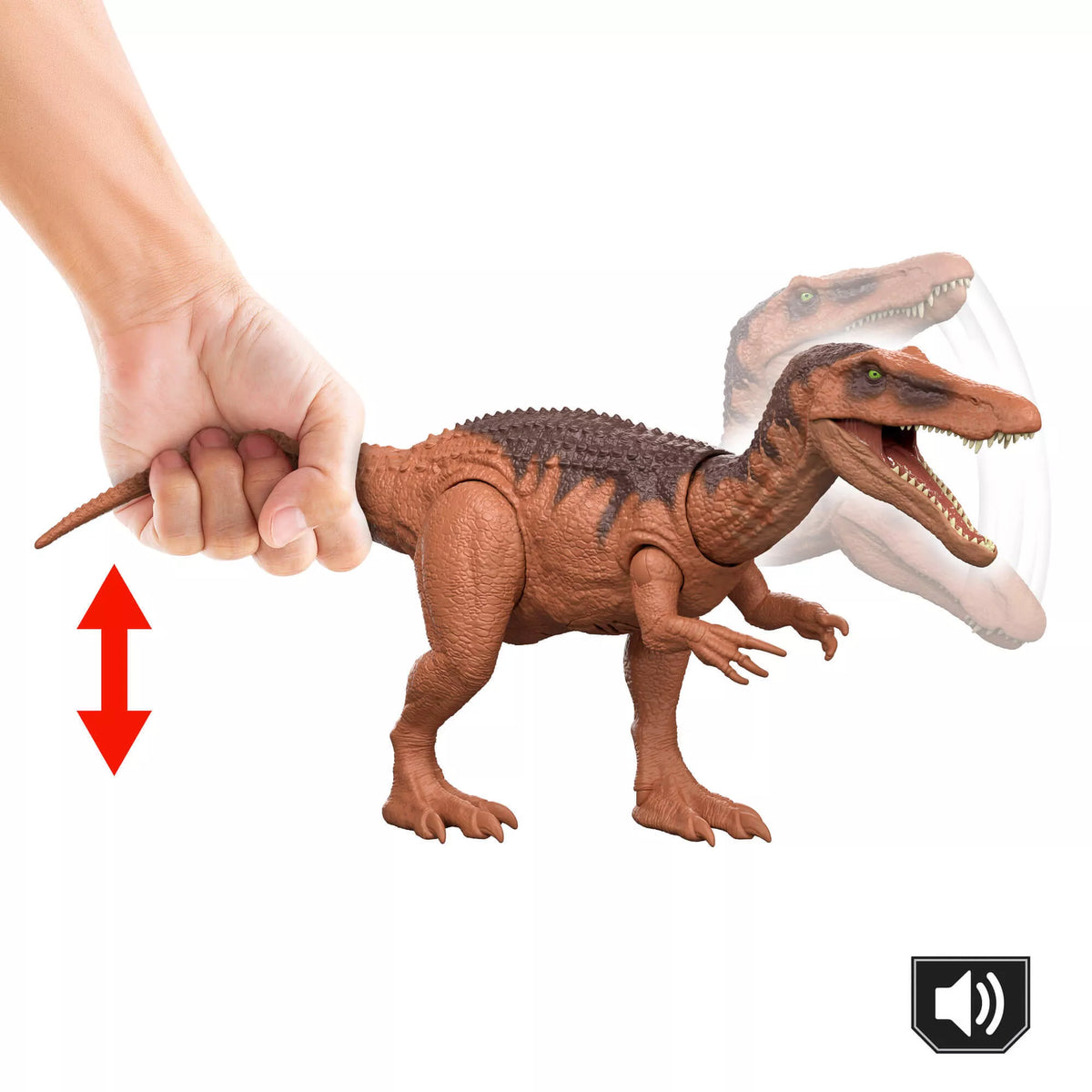 JURASSIC WORLD riaumojantis dinozauras (JGB87)