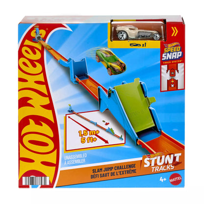 HOT WHEELS STUNT TRACKS trasa su kilpa ir šuoliu (JHK76)