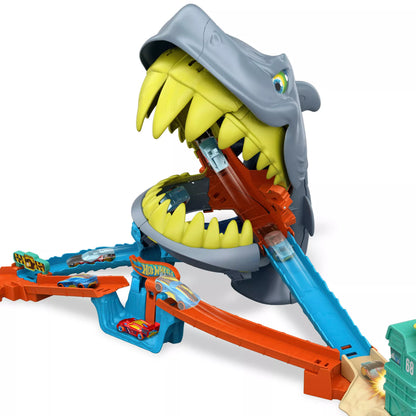 HOT WHEELS CITY rinkinys – Ryklio paplūdimio trasa (JHL96)