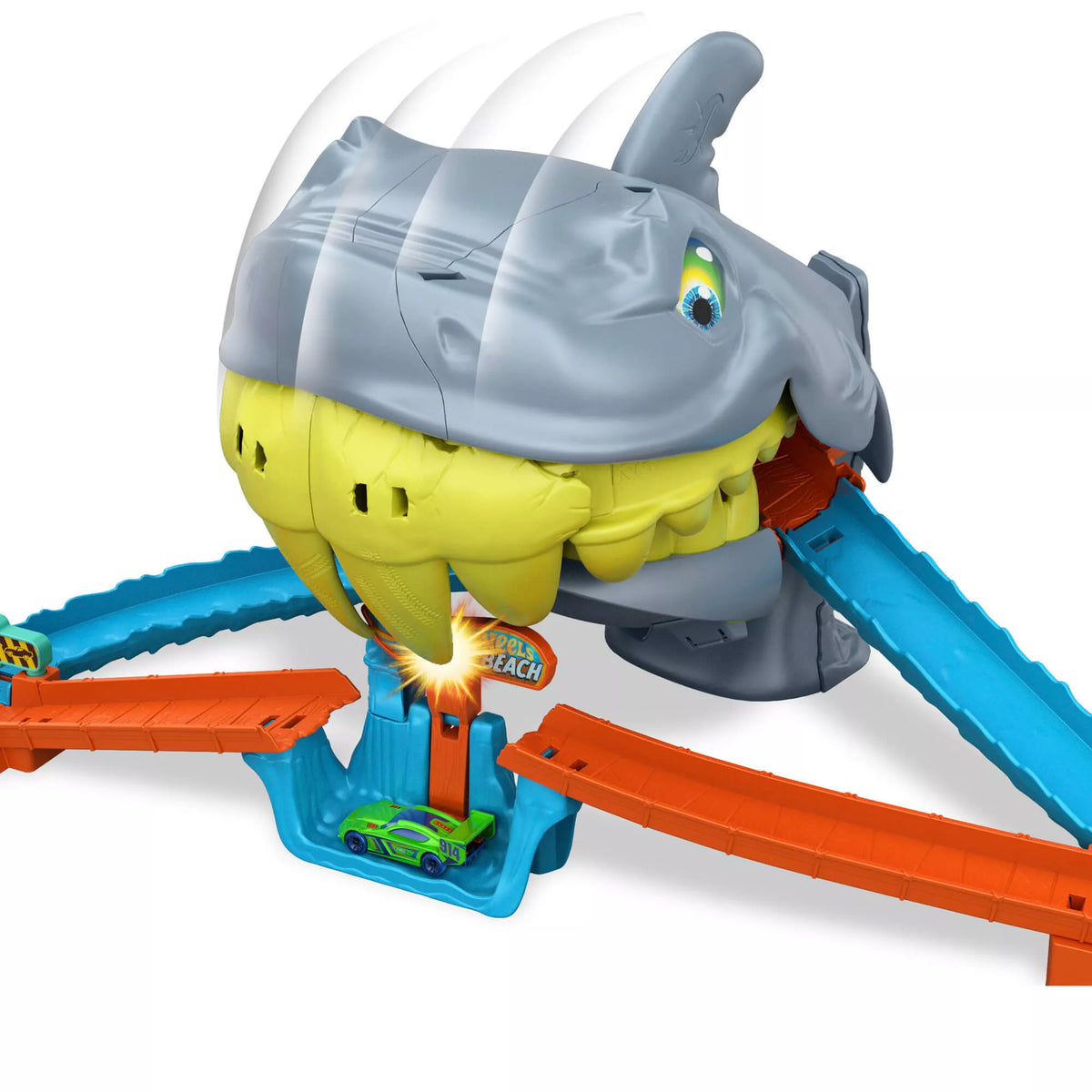 HOT WHEELS CITY rinkinys – Ryklio paplūdimio trasa (JHL96)