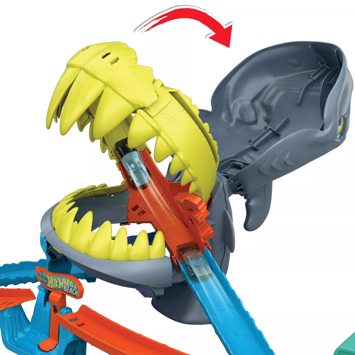 HOT WHEELS CITY rinkinys – Ryklio paplūdimio trasa (JHL96)