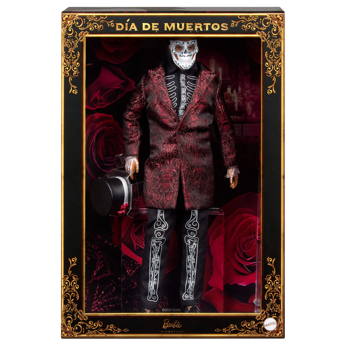 BARBIE KEN DIA DE MUERTOS kolekcinis Kenas (JJX97)