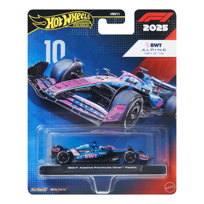 HOT WHEELS PREMIUM F1 Alpine Pierre Gasly bolidas 10 (JKD82)