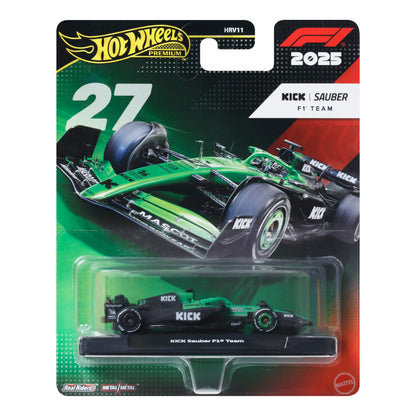 HOT WHEELS PREMIUM F1 Sauber Nico Hulkenberg bolidas 27 (JKD84)