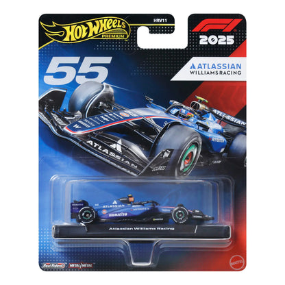 HOT WHEELS PREMIUM F1 Williams Carlos Sainz bolidas 55 (JKD85)